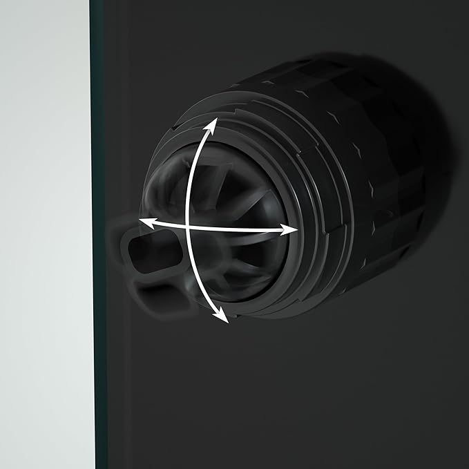 Landen 45P 20 Gallon Ultra Clear All Glass Rimless Low Iron Aquarium Tank with Rear Filtration Chamber(Return Pump Included)for Salt and Fresh Water.17.7''Wx17.7''Dx15.8''H in(45x45x40cm)6mm Thickness