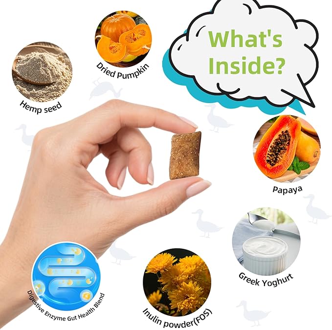 Cat Probiotic for Digestive & Gut Health - 150 Dual Texture Crunchy & Creamy Bites - Relief for Constipation, Diarrhea & Sensitive Stomach with Prebiotics & Taurine for Kittens & Seniors