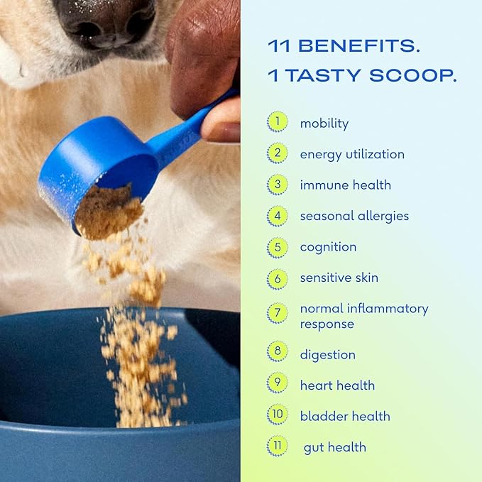 Native Pet The Daily Dog Supplement (30 Scoops) and Goat Milk Powder for Dogs and Cats (60 Scoops).- 11-in-1 Multivitamin and Food Topper to Support a Healthy Digestive System