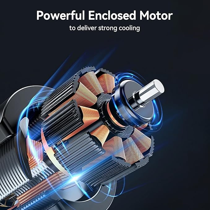 8800 CFM 24" Outdoor Commercial Wall Fan Oscillating, IP44 Waterproof Wall Mount Fan, Heavy Duty, 3 Speed, Adjustable Tilt for Factory, Warehouse, Garage, ETL Listed