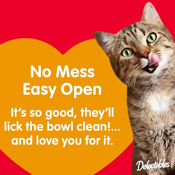 Delectables Lickable Wet Cat Treats - Tuna & Chicken, 1.4 Ounce (Pack of 12)