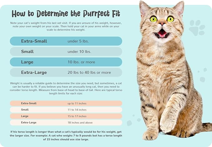 Cozy Comfort Carrier - Large Light Blue Cat Carrier and Cat Restraint Bag for Medication Administration, Grooming, Vet Visits, Dental Care, and Nail Trimming