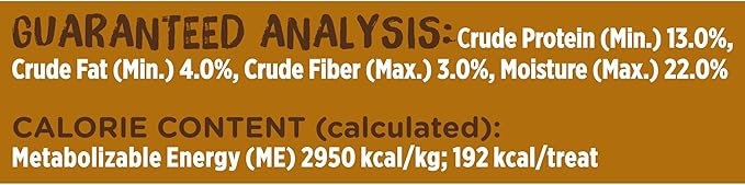 Nutrish Rachael Ray Soup Bones Dog Treats, Beef & Barley Flavor, 6 Bones (Pack of 2)