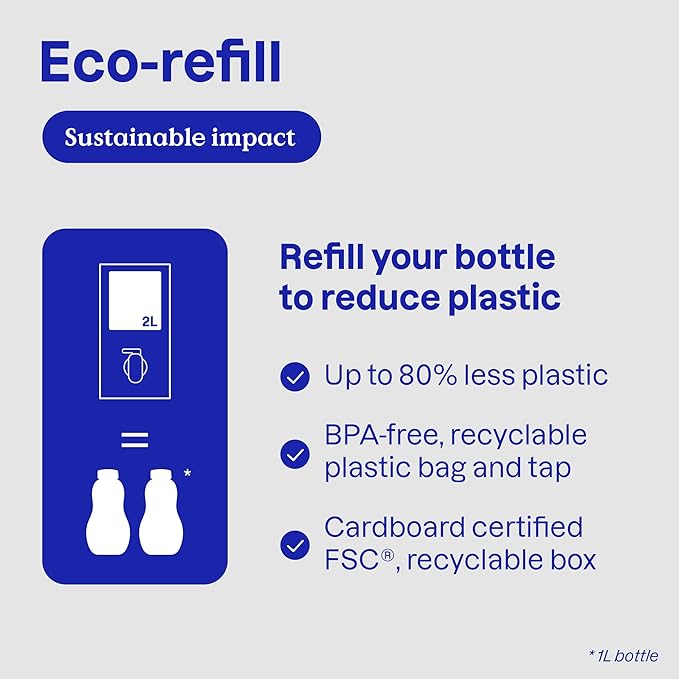 ATTITUDE Floor Cleaner Refill, EWG Verified, Streak-Free, Vegan & Plant-Based for Tile, Wood & Laminate Floors, Citrus Zest Scent, 67.6 Fl Oz (Pack of 4)