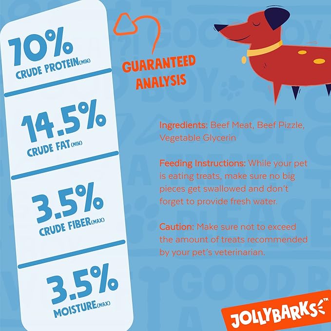 All Natural Bully Sticks for Small to Medium Dogs and Puppies (6" Jumbo - 4pk)