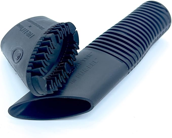 Buff Brite Fur Remover PRO II (2.0) with Fang Adapter - Dog and Cat Grooming Tool, Vacuum Attachment for Pet Hair Removal