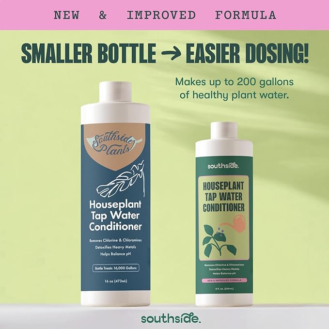 Tap Water Conditioner for Houseplants & Hydroponics - Remove Chlorine, Chloramines & Heavy Metals, Buffers pH - 8 Oz