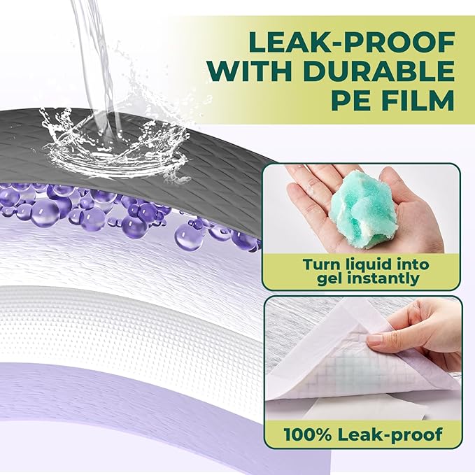 Cat Pads Refills for Tidy Cats Breeze Litter System - Super Absorbent 6-Layer Pads for Odor Control, Activated Carbon - 16.9" x 11.4" - Pack of 20 Litter Box Replacement Pads