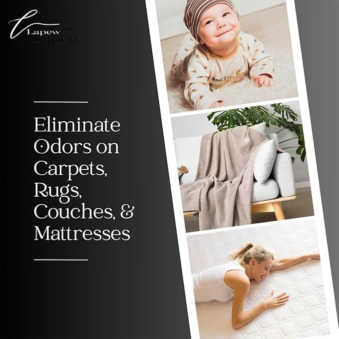 Champagne Cheers Carpet Freshener Powder: Powerful Odor Eliminator for Home, Upholstery Deodorizer, Carpet Deodorizer, Pet Urine, Cat Litter Box - Champagne Toast Fragrance