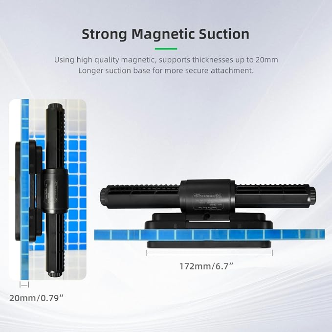 CONQUERALL DC 24V Circulation Flow Pump with controller 35W Wave Maker for saltwater aquarium 90-110 Gallon Fish Tank