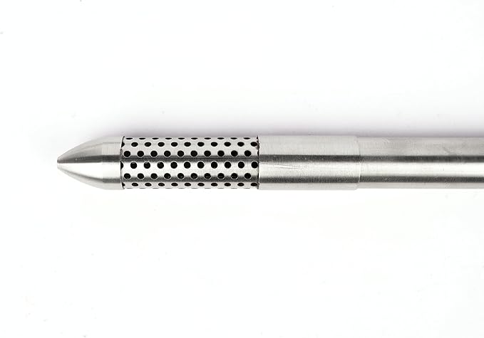 LANDEN 304 Stainless Steel Lily Pipes with Clamps for Rimless Glass Aquarium, Inflow and Outflow Set (Pipe Diameter 16mm)