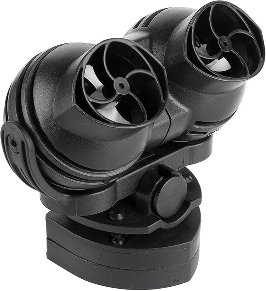 FREESEA Wave Maker for Aquarium Powerhead: 1600 GPH Circulation Pump - 360° Adjustable Power Head Wavemaker with Magnetic Suction for 75 Gallon - 125 Gallon Fish Tank | Saltwater | Freshwater