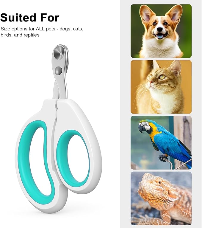 Cat Specific Nail Clipper, Avoiding Excessive Cutting, Suitable for Beginners. It Can Also be Used for Small Animals Such as Birds, Hamsters, Rabbits, Hedgehogs, Ferrets, Guinea Pigs, Etc.