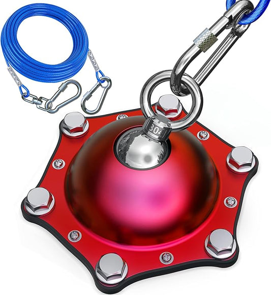 Dog Tie Out Cable and Stake for Yard,(up to 200lbs) 360°Swivel Dog Run Anchors- No Tangle,with 20FT Heavy Duty Tie Out Cable,Runner for Yard,Ideal for Outdoor Camping