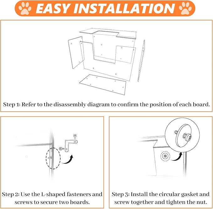 Acrylic Rabbit Hay Feeder with Lid, Transparent Hanging Food Dispenser Hay Feeder for Bunny Rabbits Guinea Pig Cage Chinchillas Hamsters Small Pets and Animals（Small