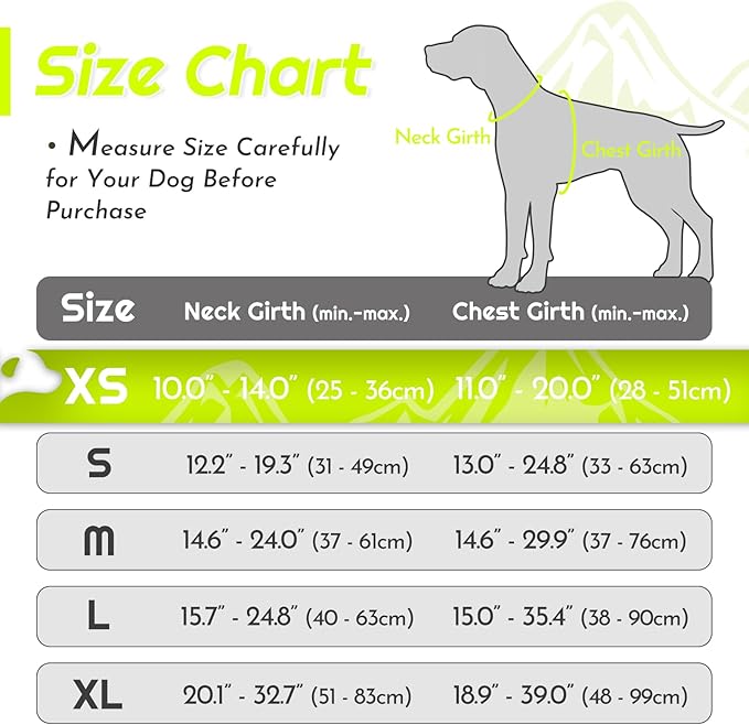 Eagloo Small Dog Harness No Pull, Service Vest with Reflective Strips and Control Handle, Adjustable and Comfortable for Walking, No Choke Pet Harness with 2 Metal Rings, Green, XS