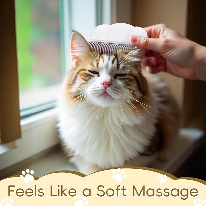 Upgraded All-in-One Pet Grooming Kit – Includes Detangling, Shedding, Dual-Sided & Massaging Tools, Ergonomic Non-Slip Handle, Safe for Cats & Dogs