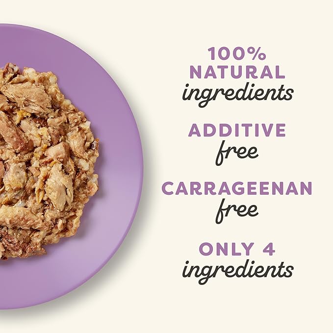 Applaws Natural Wet Cat Food in Broth, Limited Ingredient Canned Wet Cat Food, No Additives, Made with Natural Ingredients, Mackerel & Sardine in Broth (24 x 2.47oz Cans)