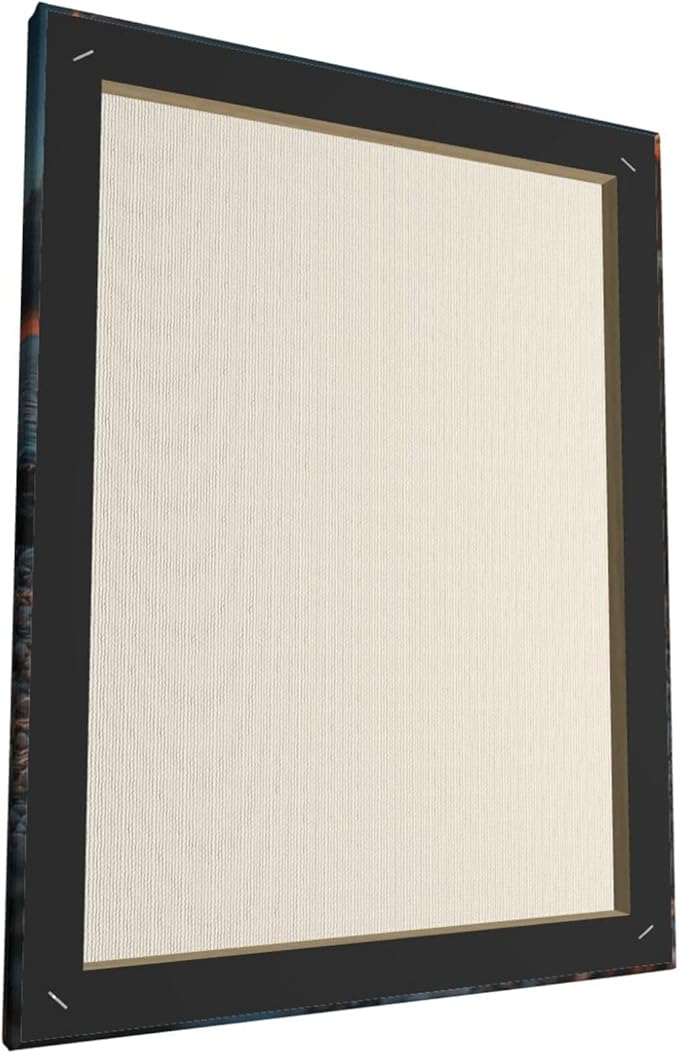 Beach Starfish Wall Decor Ocean Starfish Wall Art Sunset Scenery Coastal Theme Pictures Canvas Nature Seascape Painting Print Framed Artwork Decorations for Home Bathroom Living Room Bedroom Office 12"x16"