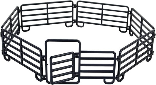 Big Country Toys 7-Piece Corral Fence Panel Set - 1:20 Scale - Farm Toys - Toy Fence Panels