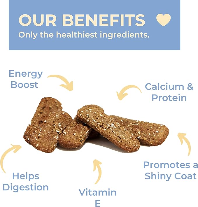 Peanut Butter Crunchy Dog Treats Natural Human Grade Non-GMO Dog Biscuits Made in USA (24oz)