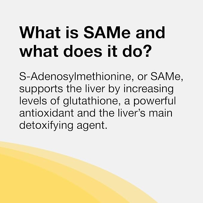 Nutramax Denosyl Liver and Brain Health Supplement for Small Dogs and Cats, With S-Adenosylmethionine (SAMe), 30 Tablets