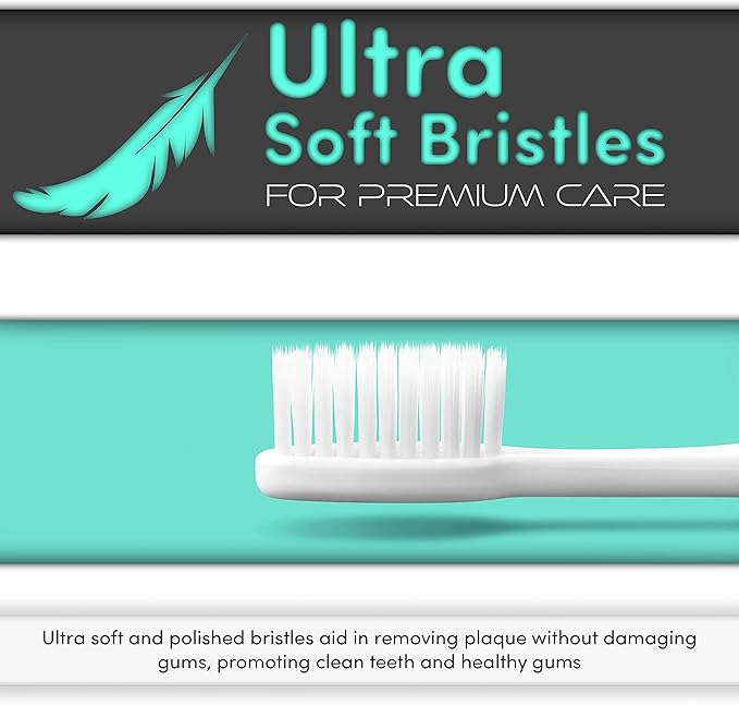 H&H Pets Toothbrush for Small Dogs & Cats - Soft and Extra Small Toothbrush Designed for Cats, Puppies, and XS Breed Dogs Like Teacups, Chihuahuas, Yorkshire, and Poodle, 8 Count Pack