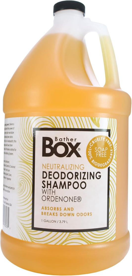 Deodorizing Dog Shampoo, 1 Gallon - Odor Eliminator, Eliminates Stinky, Smelly Pet Odors, Deodorizes Pet Odors and Freshens, Professional Grooming Grade