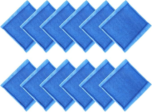 12 Pack Aquarium Filter Cartridges for Aqua-Tech 30-60/20-40 Gallon Fish Tank Power Filter Replacement, EZ-Change #3 Fish Filter Cartridge