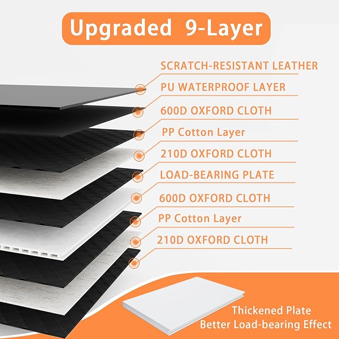 Dog Back Seat Cover Hard Bottom Truck Back Seats Protector, Large Backseat Extender for Dogs, Car Pet Rear Seat Covers Waterproof Dog Hammock Travel Accessories for Truck