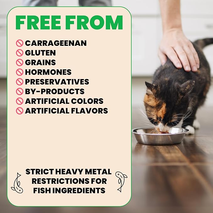 almo nature Wet Cat Food HQS Natural Rotational Diet Fish Selection & Chicken Drumstick - Variety Pack, Grain Free, Additive Free, Highly Digestible, Preservative Free 2.47-oz, 24 Pack