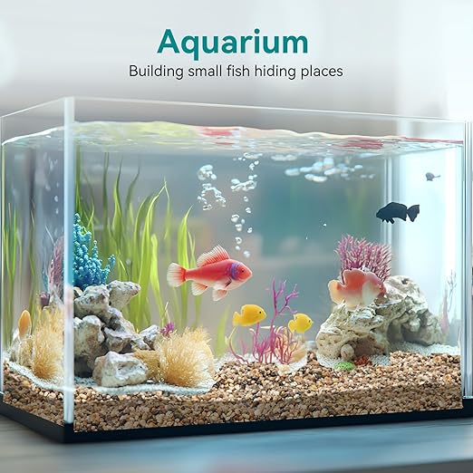 5 lbs Small Rocks for Plants, 1/5 Inch Gravel for Plants Drainage, Decorative Potting Pebbles for Indoor Plants, Vases, Bamboo, Succulent, Terrarium, Crafts, Cactus