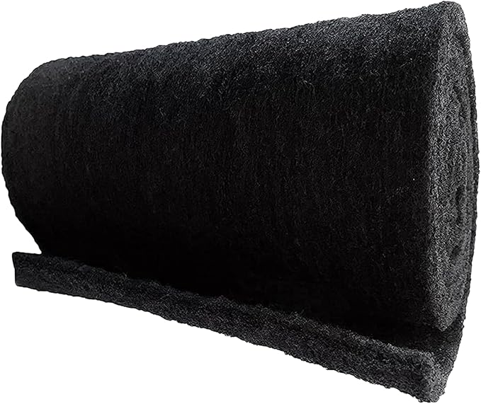 Aquarium Carbon Pad - Cut to Fit Carbon Infused Filter Pad Media for Clean & Clear Fish Tank and Ponds (Carbon filter, 10.5" x 36")