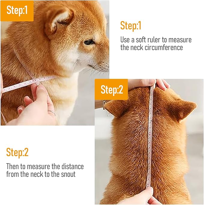 Adjustable Dog Cone Collar After Surgery Soft Cone of Shame Alternatives for Dog Cat Puppy Plastic Elizabethan Collar for Dogs from Licking Biting Scratching Wounds(XXL,Neck:13.8-15.7in)