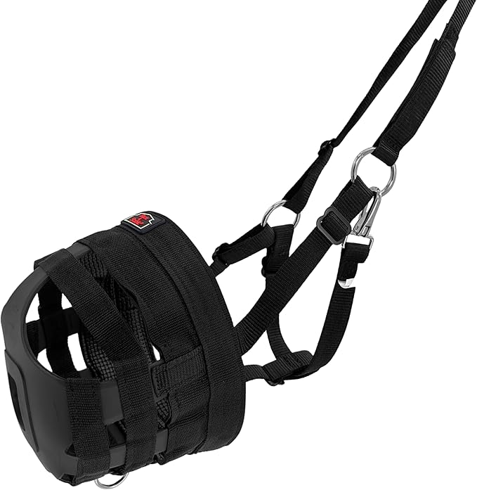 BARN & STABLE Horse Grazing Muzzle Halter for Easy Breathe, Comfortable Professional Horse Muzzle Grazing with Adjustable Straps, Velcro and Buckles, Suitable for Precaution of Laminitis