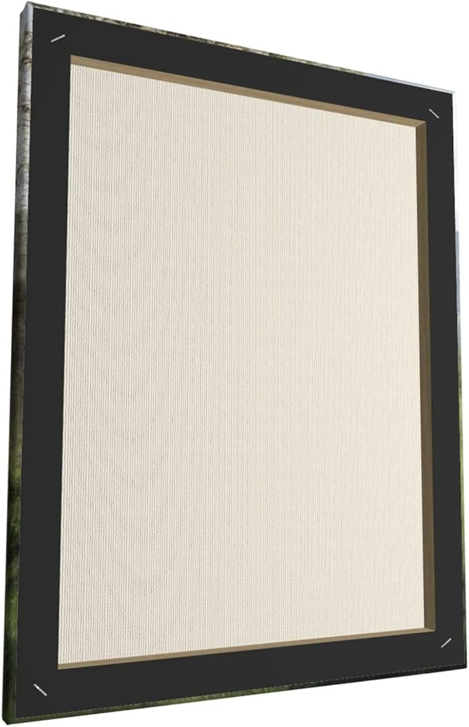 Country Sheep Canvas Wall Decor Farmhouse Rustic Lamb Wildflower Wall Art Nature Countryside Landscape Pictures Painting Print Framed Artwork Decorations for Bathroom Living Room Bedroom 12"x16"