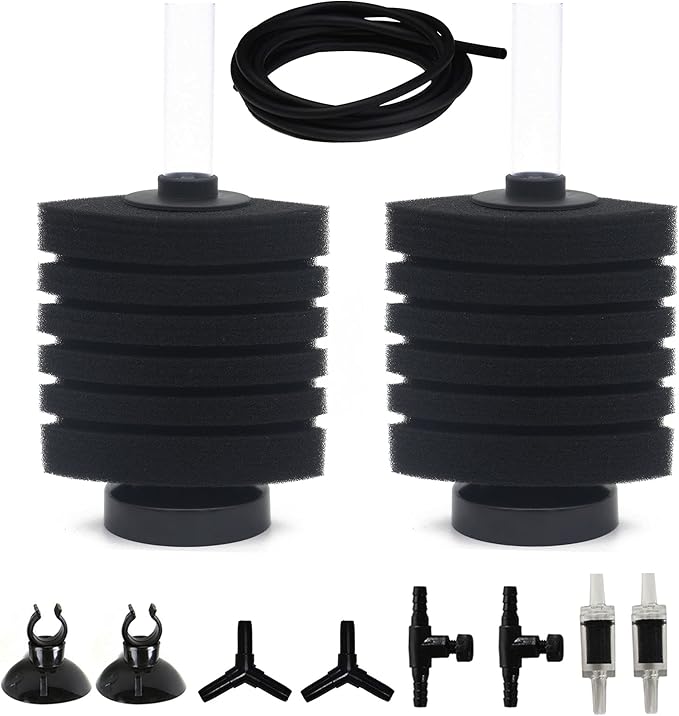 ALEGI Aquarium Sponge Ftiler 30gallon, Sponge Ftiler 40gallon for Breeding Fry, Betta, Shrimp Small Fish Tank (Fit for 40 Gallon)