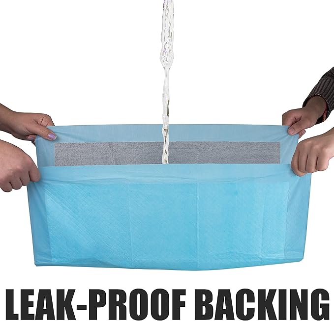 BV Charcoal Puppy Pads XL 320 Count 28"x34" - Leak-Proof Pee Pads for Dogs with 6-Layer Absorbent Design & Built-in Attractant - Dog Pad Extra Large with Charcoal for Odor Control - for Large Dogs