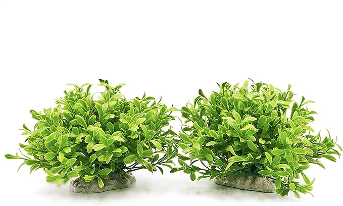 BEGONDIS Aquarium Decorations Fish Tank Artificial Green Water Plants Made of Soft Plastic, Safe for All Fish & Pets (Style-3)