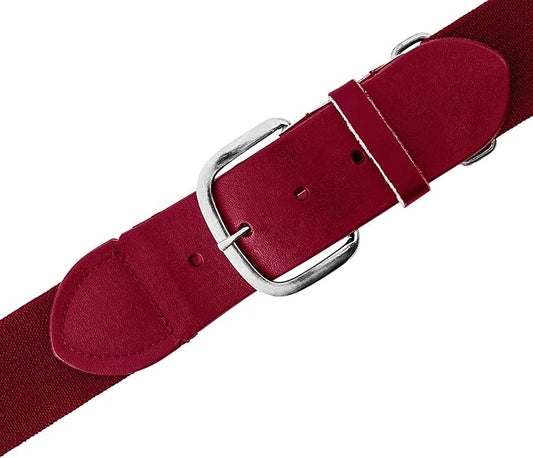 Champion Sports Baseball/Softball Uniform Belt, Comfort Stretch Fit Durable Syntex Tab - Youth & Adult Sizes, Multiple Colors