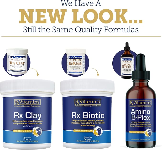 Rx Vitamins Liquid Immuno Dog & Cat Immune Support - Reishi Mushroom Supplement for Dogs & Cats Plus L-Lysine for Cats - Ideal Dog Eye Supplements, Immunity Booster Cat Supplements - 4 oz