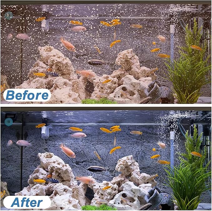 MEWTOGO 10-20 Gallon Aquarium Filter Replacement for EZ-Change #2, Aquarium Filter Cartridge Fit for AquaTech 10 to 20 Power Filters for Fish Tank(6 Pcs)