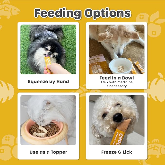 Grab & Go Squeeze Vita Stick Lickable Treats for Dogs & Cats. 49 Kidney Support Sticks with Essential multivitamins. Soft and Tasty Paste for All Life Stages, Supporting Kidney Health