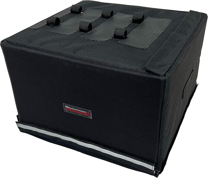 Bushwhacker Portland - Bike Rack Dog, Grocery and Goods Carrier - Bicycle Pannier Crate Cycling Basket Trunk Bag Rear Bed Storage Leash Carry Cargo Pet Commuter Behind Seat Accessories Items Ebike