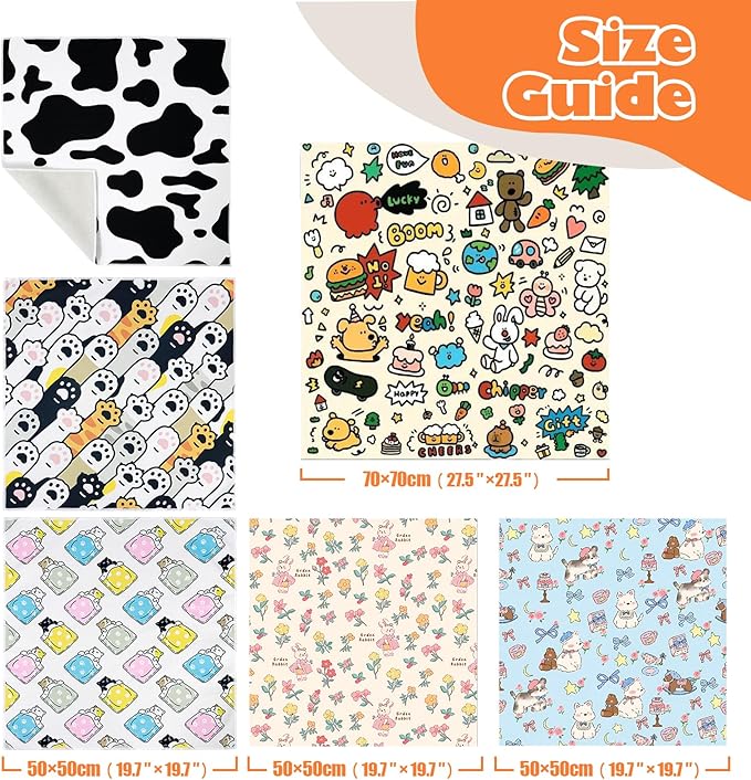 Cat Grooming Wrap, Cat Wrap Self-Adherent, Anti-Scratch Anti-Bite, Anti-Escape Grooming Bag for Cats Nail Clipping, Ear Cleaning, and Teeth Brushing (19.7 × 19.7" Dog)