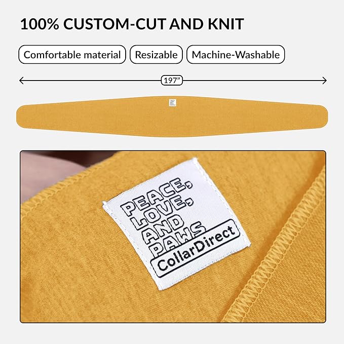 Dog Sling Carrier for Small Dogs - Anti-Anxiety Cat Sling, Puppy Pouch - Pet Sling in Gray Black Blue Green Pink Yellow (Yellow, Standard)