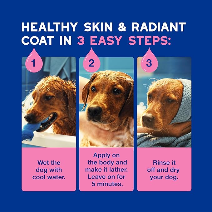 DOUXO® Skin & Coat SPA - Ultra-Safe Dog Shampoo for Itchy Skin, 16 fl oz, Skin-Friendly Formula Cleans and Soothes, Leaves The Coat Soft and Radiant