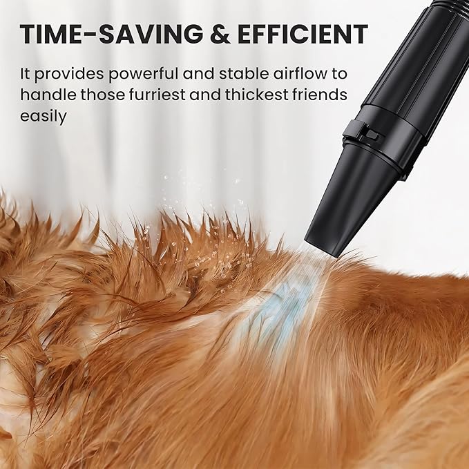 Flying Pig Double Motor High Performance Dog Pet Grooming Dryer (Teal Blue)