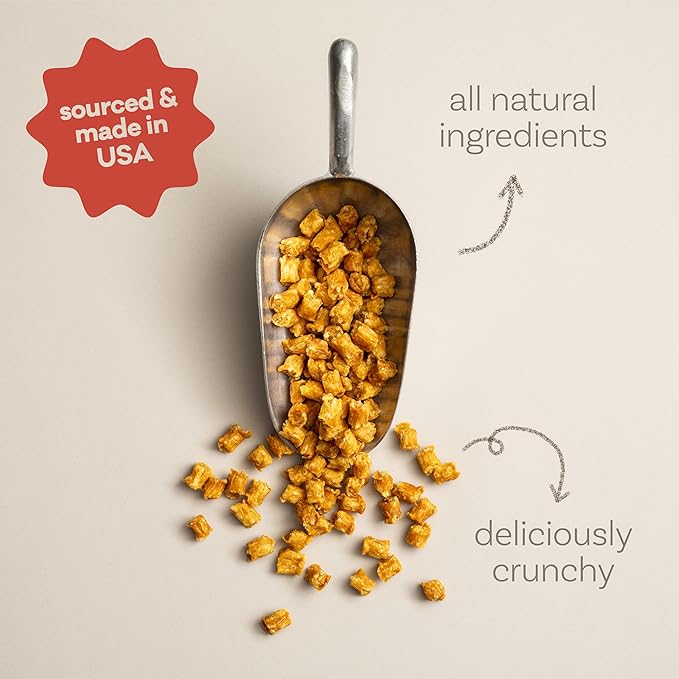 Polkadog Chicken Littles Crunchy Training Bits 3-Pack – All Natural, Limited Ingredient Healthy Training Treats for Dogs. Handcrafted in USA. Great for Dogs with Allergies – 7oz (Pack of 3)