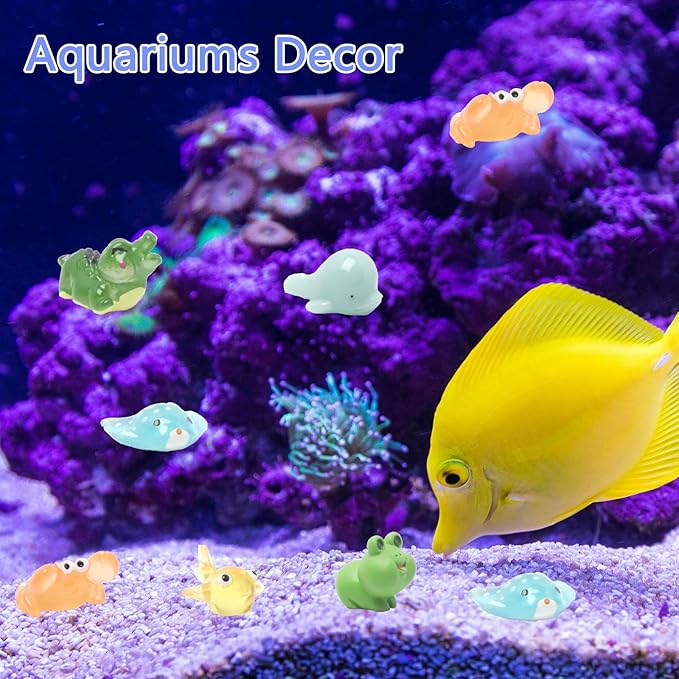 36 Types Forest Mini Resin Animals, Plastic Tiny Animals to Hide, Miniature Animals Figures for Fairy Garden, Dollhouse, Terrariums, Shadowboxes, Cake Topper Decor